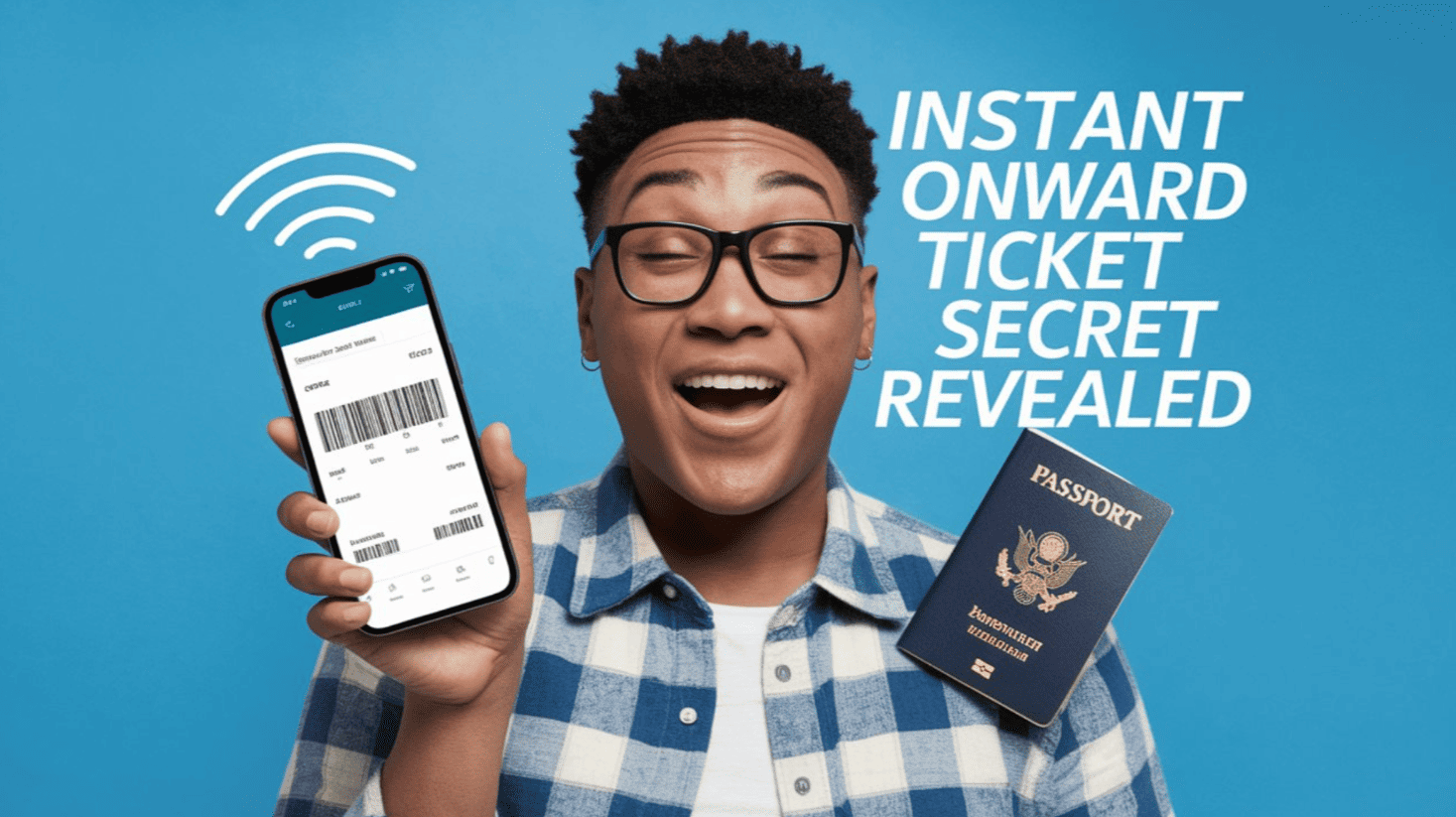 How to Get a Legit Onward Ticket Instantly for Your Visa Application