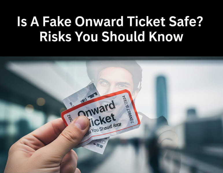 Is a Fake Onward Ticket Safe? Risks You Should Know